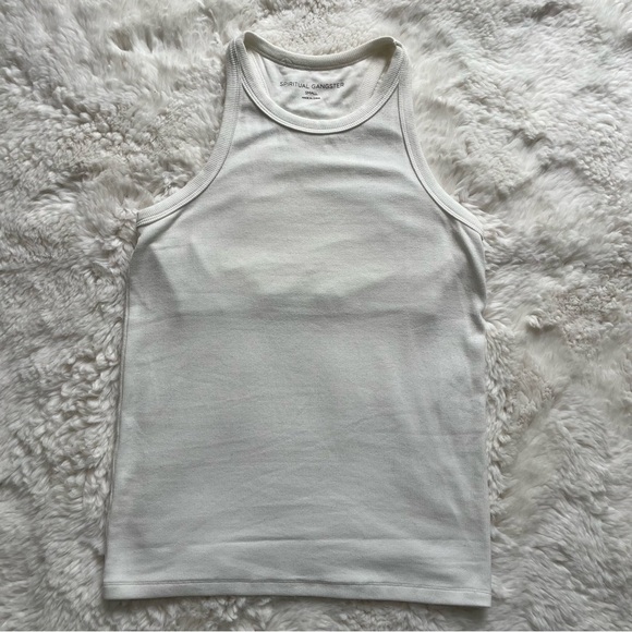 Spiritual Gangster Slim Rib Tank Top S - Picture 6 of 8